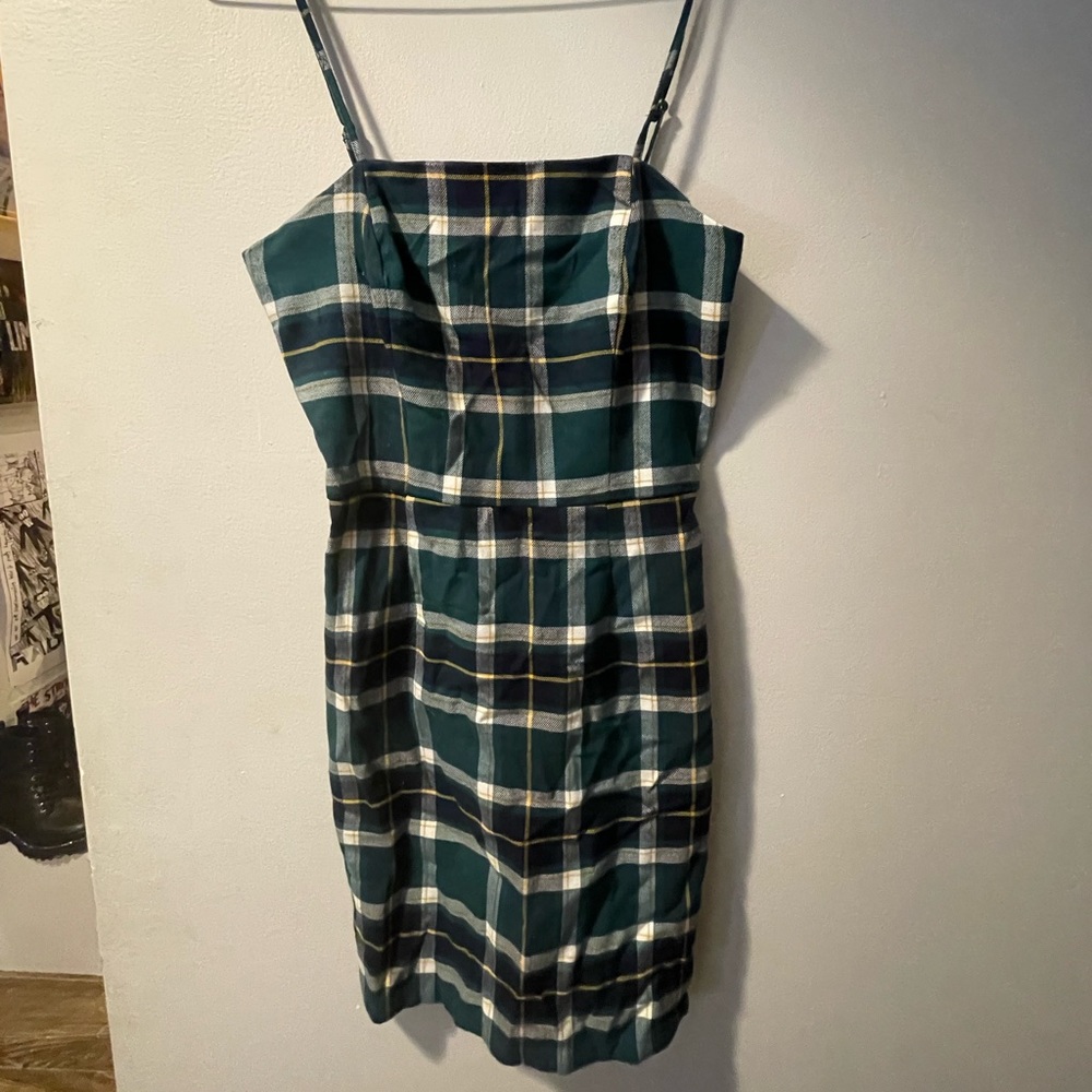Plaid dress